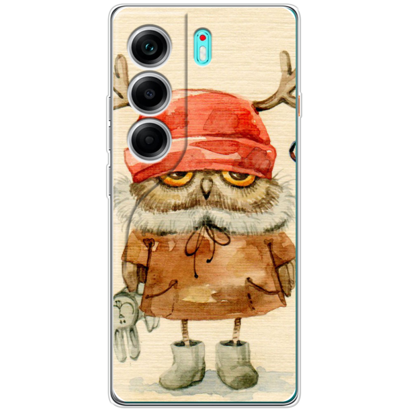 Чохол BoxFace Tecno Camon 40 Милая Сова