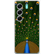 Чохол BoxFace Tecno Camon 40 Peacocks Tail