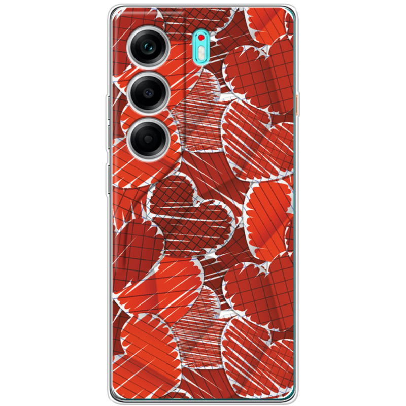 Чохол BoxFace Tecno Camon 40 Heart Strings