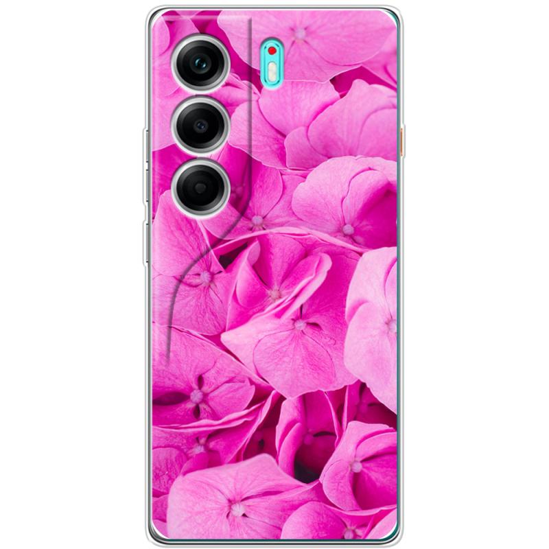 Чохол BoxFace Tecno Camon 40 Pink Flowers