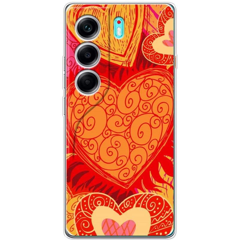 Чохол BoxFace Tecno Camon 40 Warm Hearts