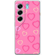 Чохол BoxFace Tecno Camon 40 Sugar Hearts