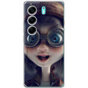 Чохол BoxFace Tecno Camon 40 Blue Eyes