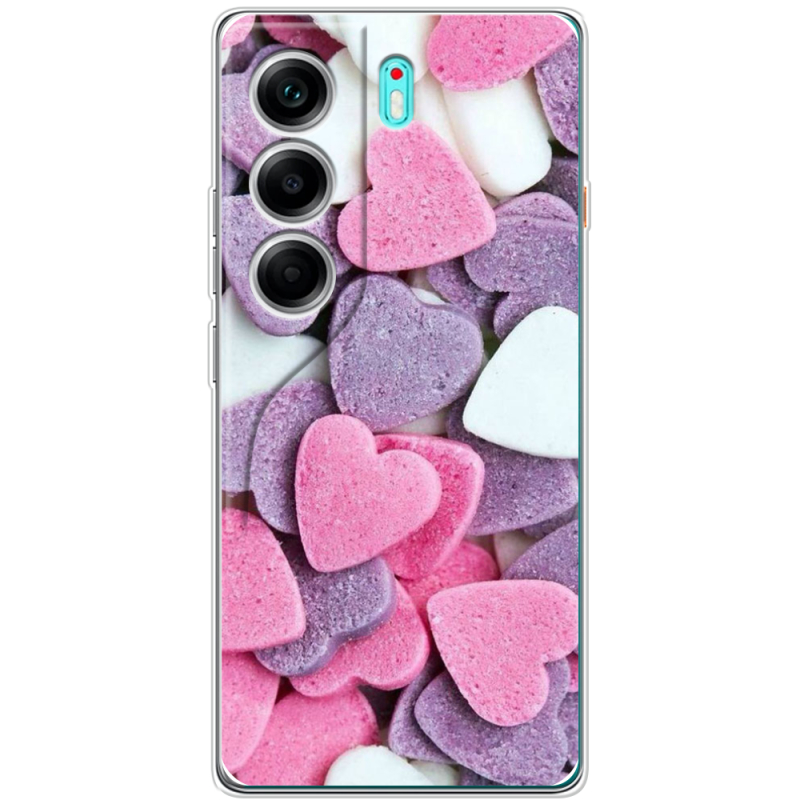 Чохол BoxFace Tecno Camon 40 Сердечки