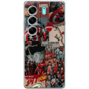 Чохол BoxFace Tecno Camon 40 Marvel Avengers