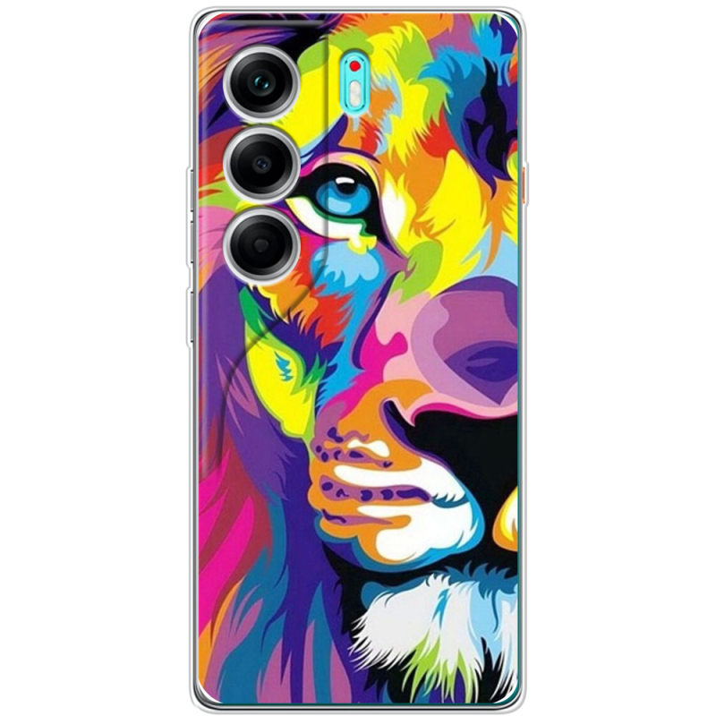 Чохол BoxFace Tecno Camon 40 Frilly Lion