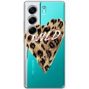 Прозорий чохол BoxFace Tecno Camon 40 Wild Love