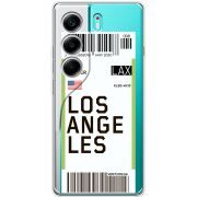 Прозорий чохол BoxFace Tecno Camon 40 Ticket Los Angeles