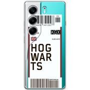 Прозорий чохол BoxFace Tecno Camon 40 Ticket Hogwarts