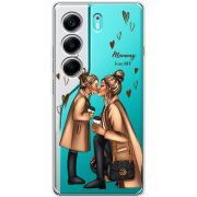 Прозорий чохол BoxFace Tecno Camon 40 Mommy Is My BFF