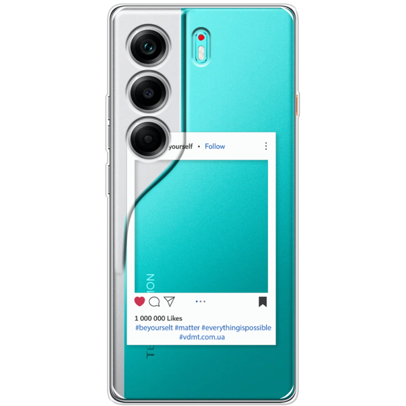 Прозорий чохол BoxFace Tecno Camon 40 Insta