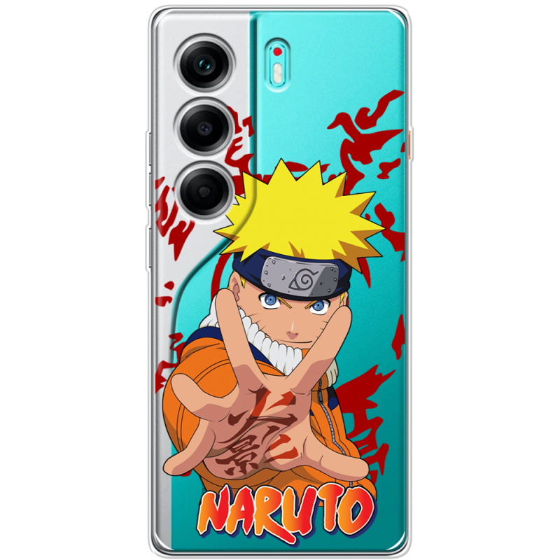 Прозорий чохол BoxFace Tecno Camon 40 Naruto