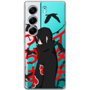 Прозорий чохол BoxFace Tecno Camon 40 Учиха Итачи