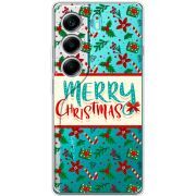 Прозорий чохол BoxFace Tecno Camon 40 Vintage Christmas Pattern
