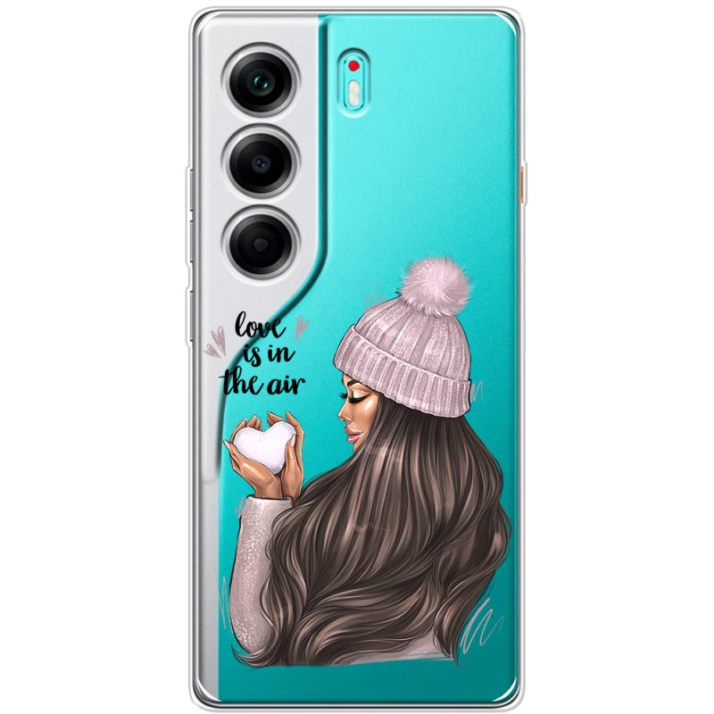 Прозорий чохол BoxFace Tecno Camon 40 love is in the air