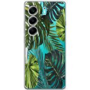 Прозорий чохол BoxFace Tecno Camon 40 Palm Tree