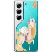 Прозорий чохол BoxFace Tecno Camon 40 Uni Blonde