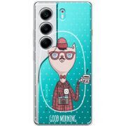 Прозорий чохол BoxFace Tecno Camon 40 Good Morning