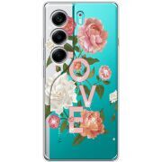 Чохол зі стразами Tecno Camon 40 Love