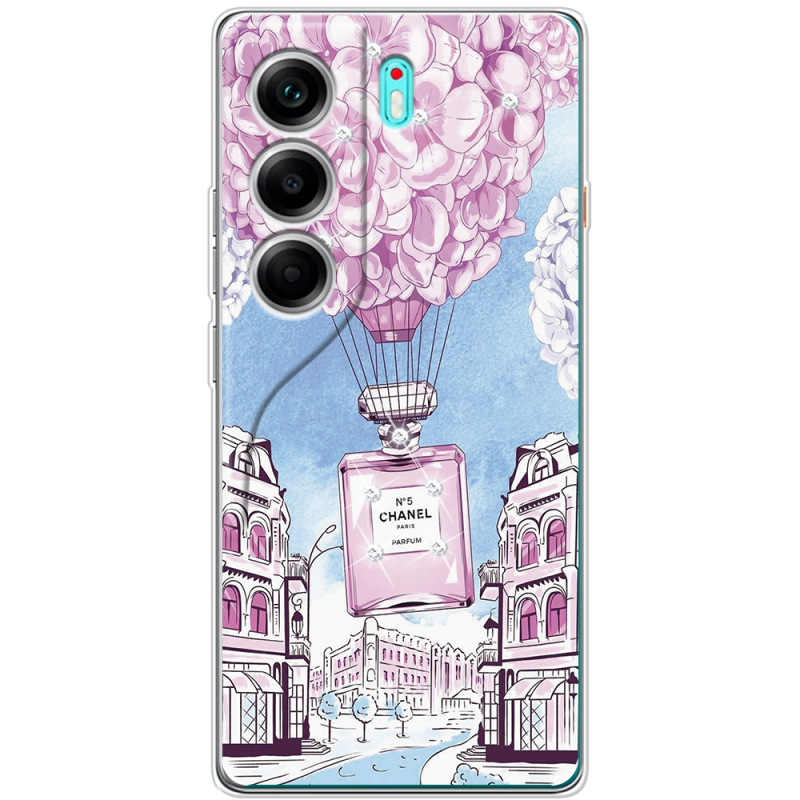 Чохол зі стразами Tecno Camon 40 Perfume bottle