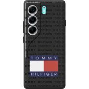 Чорний чохол BoxFace Tecno Camon 40 Tommy Print