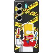 Чорний чохол BoxFace Tecno Camon 40 White Bart