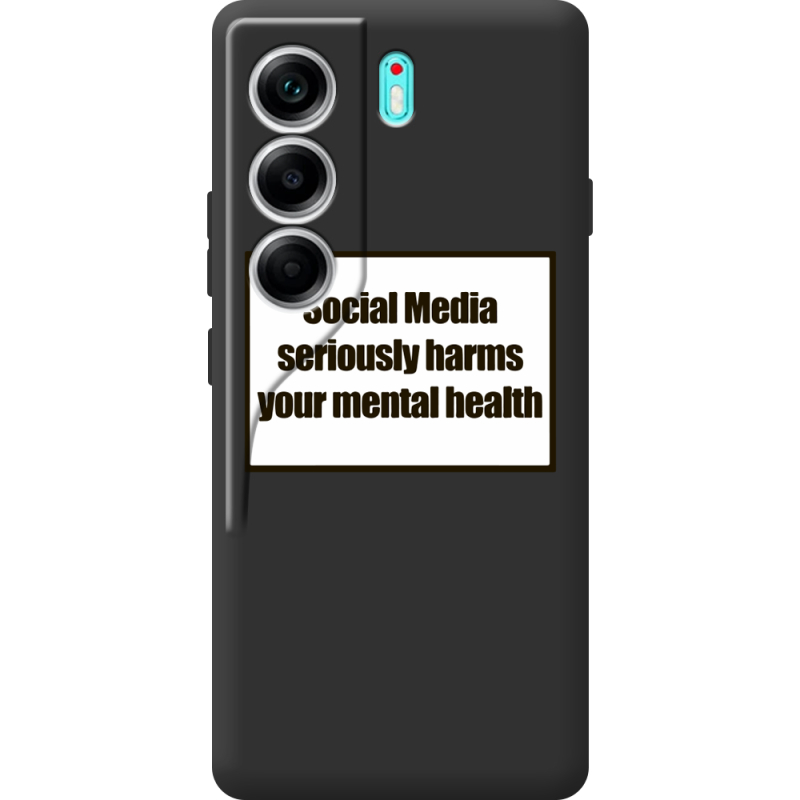 Чорний чохол BoxFace Tecno Camon 40 