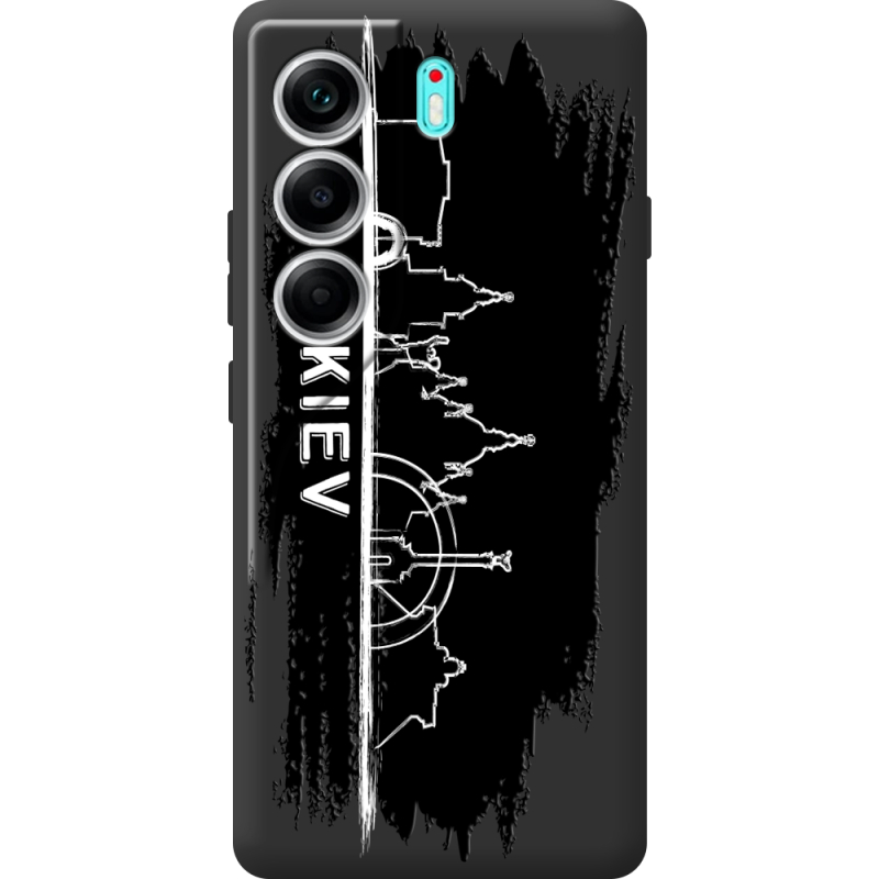 Чорний чохол BoxFace Tecno Camon 40 Kyiv