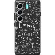 Чорний чохол BoxFace Tecno Camon 40 E=mc2