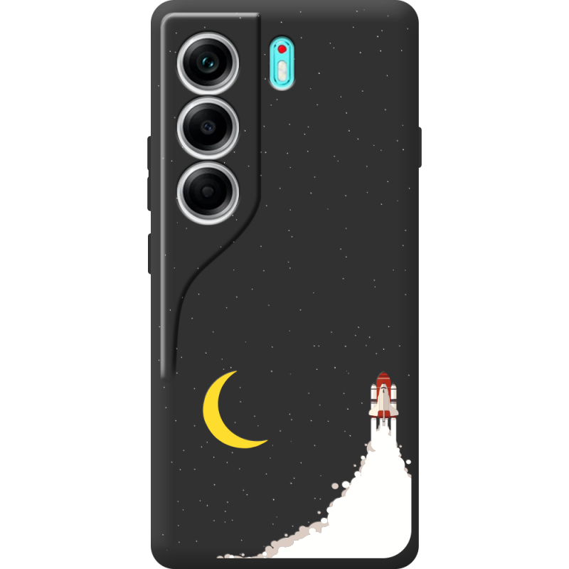 Чорний чохол BoxFace Tecno Camon 40 Meet The Stars