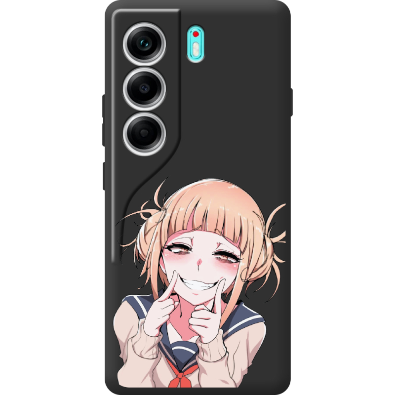 Чорний чохол BoxFace Tecno Camon 40 Himiko Toga Smile