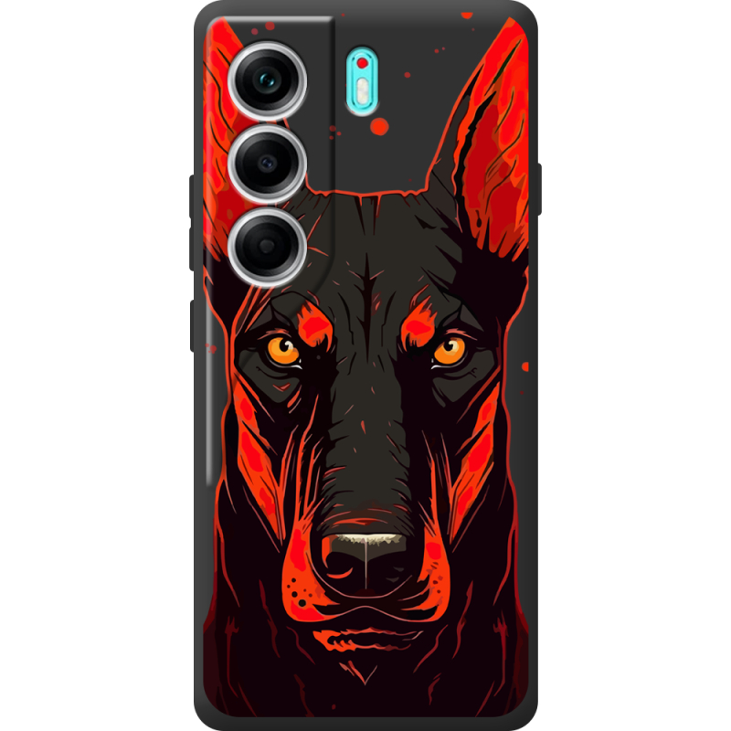 Чорний чохол BoxFace Tecno Camon 40 