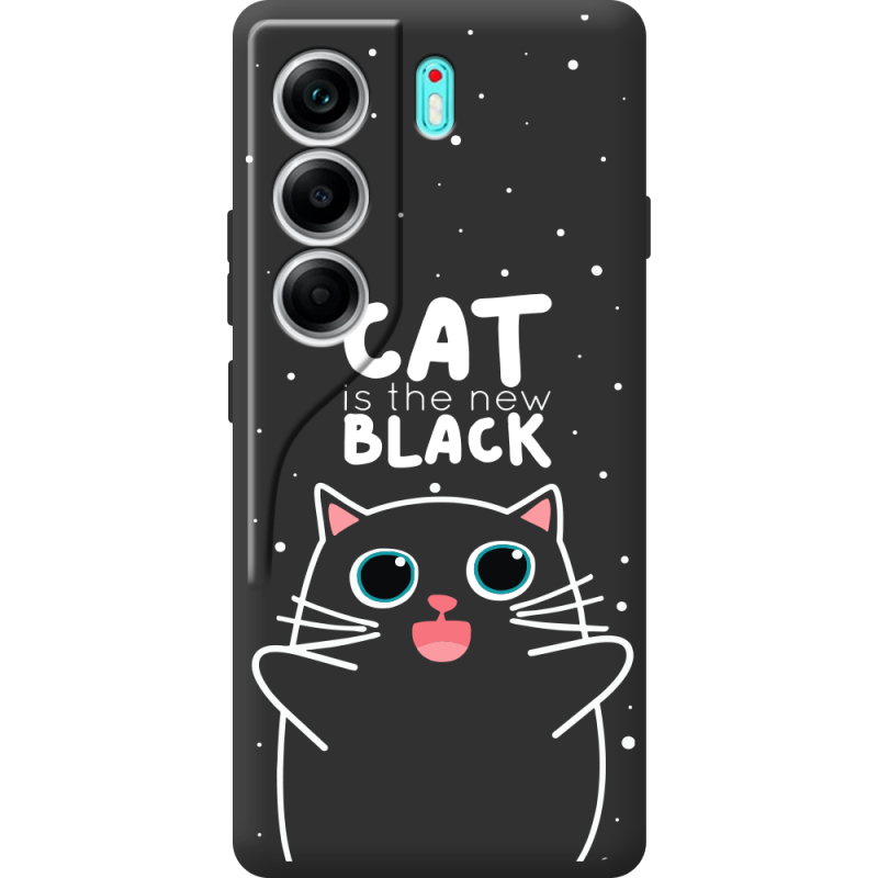 Чорний чохол BoxFace Tecno Camon 40 