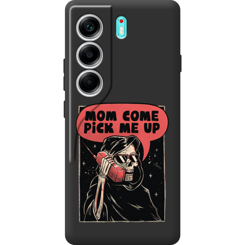 Чорний чохол BoxFace Tecno Camon 40 