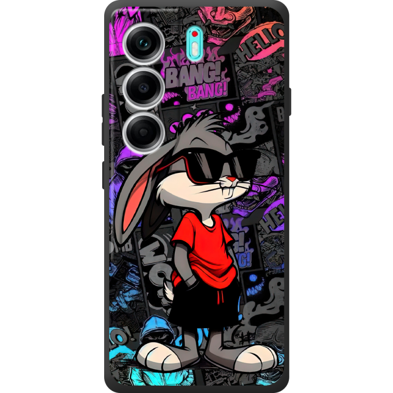 Чорний чохол BoxFace Tecno Camon 40 Малий вухань