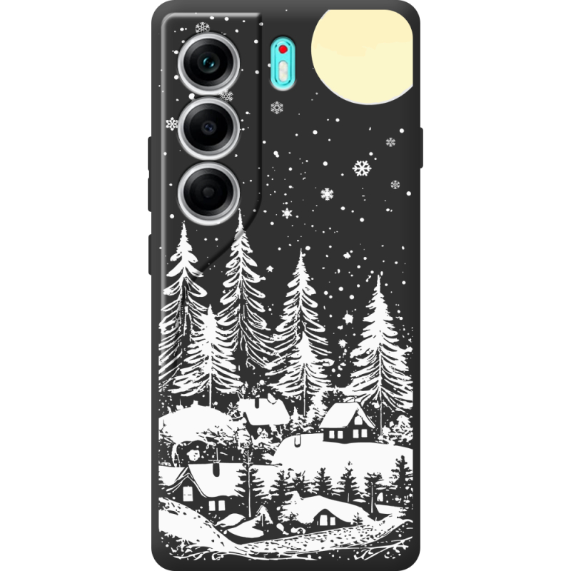 Чорний чохол BoxFace Tecno Camon 40 