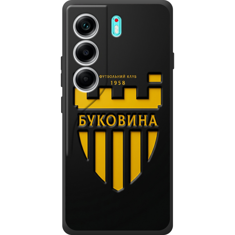 Чорний чохол BoxFace Tecno Camon 40 