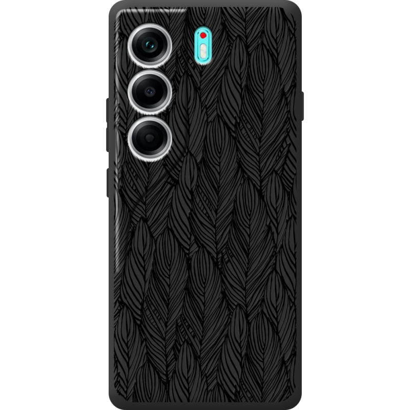 Чорний чохол BoxFace Tecno Camon 40 