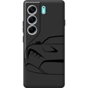 Чорний чохол BoxFace Tecno Camon 40 Sportcar