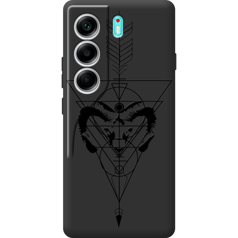 Чорний чохол BoxFace Tecno Camon 40 
