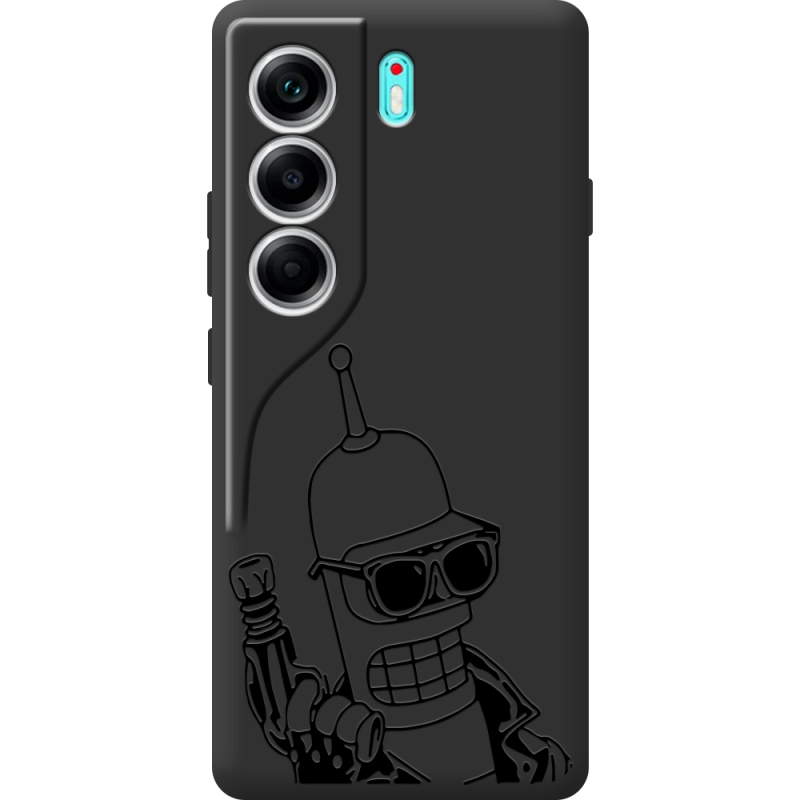 Чорний чохол BoxFace Tecno Camon 40 