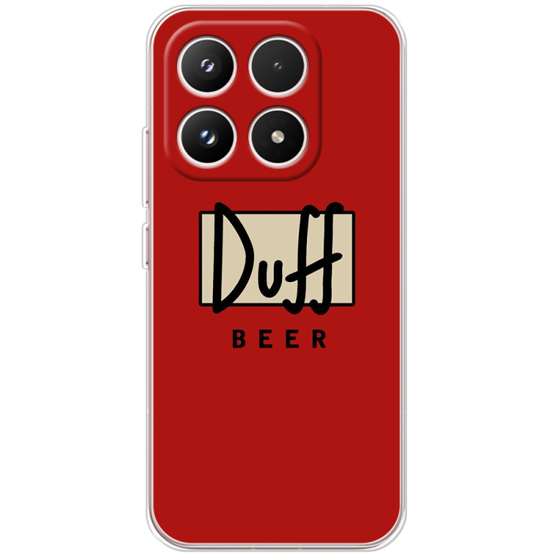 Чохол BoxFace Xiaomi 17 Duff beer