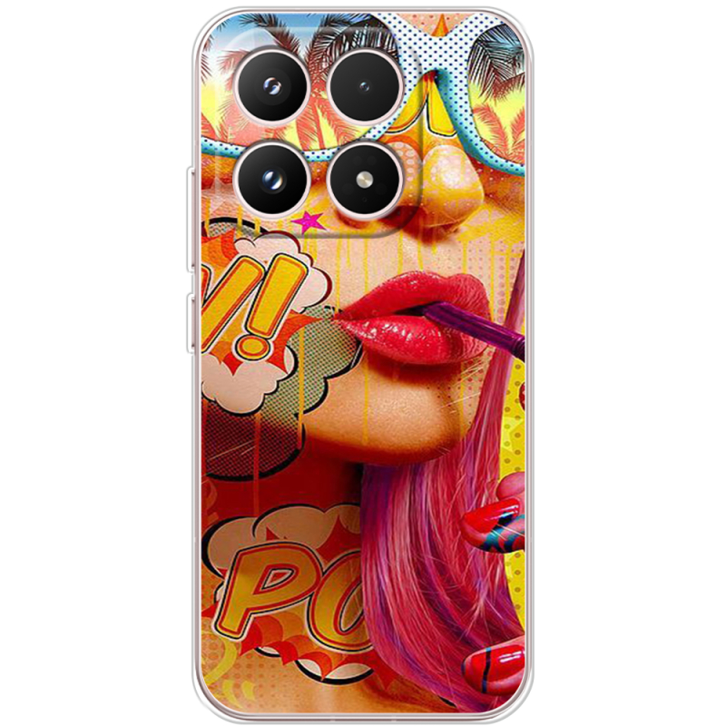 Чохол BoxFace Xiaomi 17 Yellow Girl Pop Art