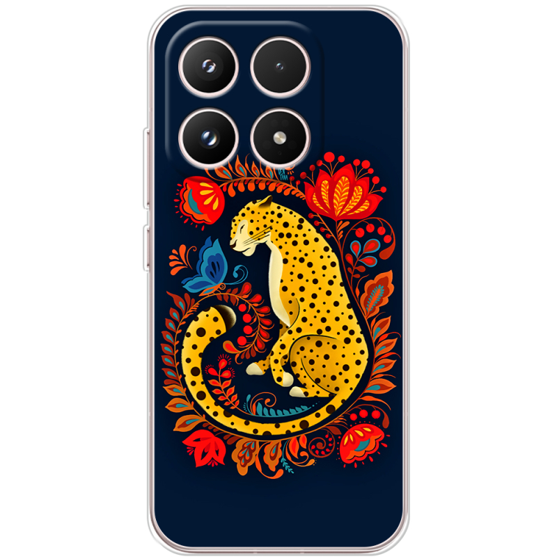 Чохол BoxFace Xiaomi 17 Petrykivka Leopard