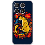 Чохол BoxFace Xiaomi 17 Petrykivka Leopard