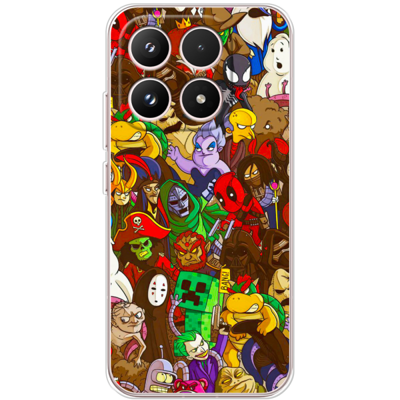 Чохол BoxFace Xiaomi 17 Злодеи