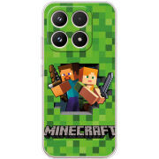 Чохол BoxFace Xiaomi 17 Майнкрафт Стів і Алекс