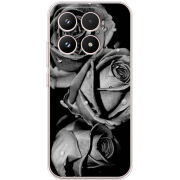 Чохол BoxFace Xiaomi 17 Black and White Roses