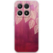 Чохол BoxFace Xiaomi 17 Gold Leaves