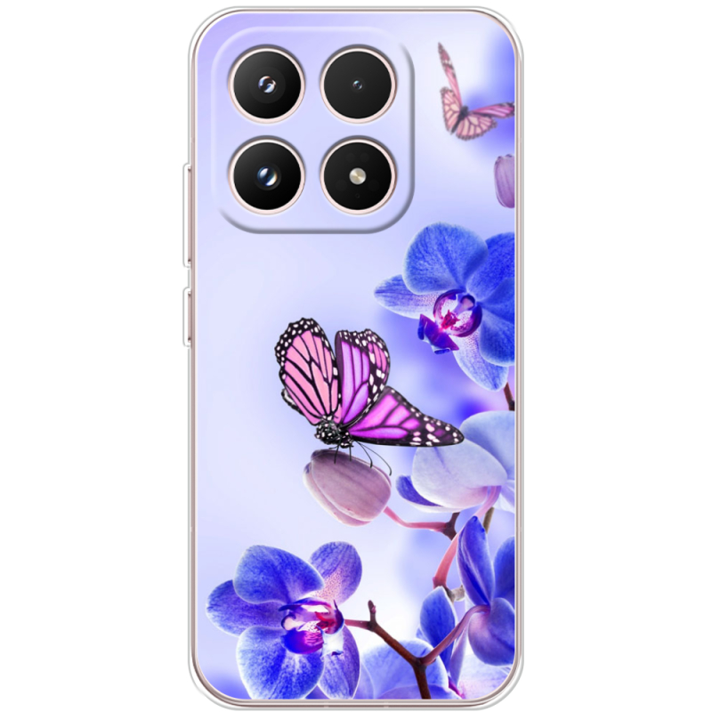 Чохол BoxFace Xiaomi 17 Orchids and Butterflies